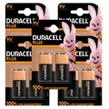 5 x Duracell Plus E-Block, 9V-Block Batterie, 6LR61 MN1604, 2er-Pack
