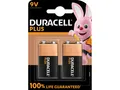 1 x Duracell Plus 9V 6LR61 E-Block Batterie - 2er-Pack