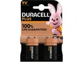 DURACELL 142268 E-Block Batterie, Alkaline, 9V Volt 2 Stück