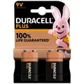 Duracell Plus 9-Volt-Block 2er Blister