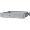 INTELLINET 19" Schublade 350mm 2HE tief ausziehbar grau