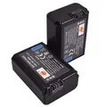 DSTE 2-Pack Ersatz Batterie Akku Kompatibel für NP-FW50 und Sony ZV-E10 RX10 ...