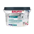 BAUFIX professional Silikon Fassadenfarbe weiss stumpfmatt, 10 Liter, Außenwand Farbe