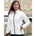 Result Ladies` Printable Soft Shell Jacket - white;black - XXL