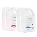 Freizeitschmiede Set Simple Blue + Simple Rinse Toiletten Zusatz je 4L Spülwasserzusatz, Sanitärflüssigkeit für Campingtoilette