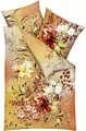 JACK by Kaeppel Linon Renforcé Bettwäsche 155x220cm Philomena Topas Gelb Braun Tropisch Blumen