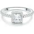 Trilani Ring Sterling Silber Zirkonia in 56 Damen 