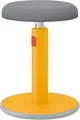 LEITZ Sitz-Steh-Hocker Ergo Cosy Aktiv, gelb höhenverstellbar von 45 - 79 cm über rote Entrieglungstaste, - 1 Stück (6518-00-19)
