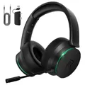 Gvyugke Wireless Gaming Headset für Xbox Series X|S, Xbox One, PS5, PS4, Noise Cancelling Bluetooth 5.3 Kabelloses Gaming Kopfhörer, PC Headset mit Mikrofon