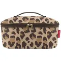 REISENTHEL® Lunchbox thermo coolerbag M - Brotzeitbox 28 cm (leo macchiato), Polyester braun
