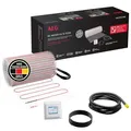 AEG elektrische Fußbodenheizung, Komplettset 2,5 m², 200 W/m², Comfort Turbo Thermo Boden TBS TC 200/2.5 Set Plus, 205819