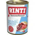 Rinti Dose Kennerfleisch Geflügelherzen 400 g (Menge: 24 je Bestelleinheit)