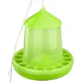 Gaun Geflügelfutterautomat Futterspender Futterautomat aus Kunststoff grün 4 kg