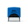 Personalisierter Stempel Shiny ECO rPET-844 -  58 x 22 mm für bis zu 5 Zeilen