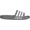 Adidas Unisex Adilette Shower Badeschuh - 47 - Grey Three/Cloud White/Grey Three
