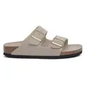 Birkenstock Damen Pantoletten Arizona BS 42070-37, 42070-38, 42070-39, 42070-40, 42070-41, 42070-42 BIR-1031438 sand 38 - Braun/Schwarz - 38