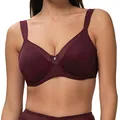 Triumph True Shape Sensation Minimizer BH – Mit Komfort-Bügel und weichem Jersey-Material – Claret