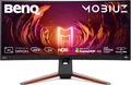 BenQ MOBIUZ EX3415R Curved Gaming Monitor 34" IPS UWQHD Ultrawide 21:9, 144Hz, 1ms MPRT, HDR400, HDRi, 98% P3, FreeSync Premium, Eye-Care, Lautsprecher 2.1