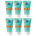 NIVEA Derma Skin Clear Peeling, 6 x 150ml