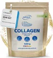 Collagen Pulver - Kollagen Hydrolysat Peptide, Eiweiß-Pulver Geschmacksneutral, Wehle Sports Made in Germany Kollagen Typ 1, 2 & 3 Lift Drink (500g (1er Pack)) - Verpackung kann variieren