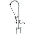 KBS Gastrotechnik KBS Geschirrwaschbrause mit Schwenkhahn Knebel und Brause Wandmontage ø 1/2