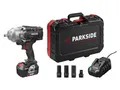 PARKSIDE PERFORMANCE 20V, 4 Ah Akku  Drehschlagschrauber  mit Akku und Ladegerät