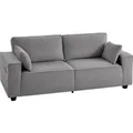 HOMCOM 3-Sitzer Sofa 218L x 79B x 91H cm
