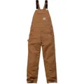 Carhartt Iconic R01 Duck Bib Dungarees carhartt brown (211) W44 L34