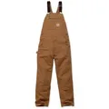 Carhartt Arbeitslatzhose BIB OVERALL (1-tlg) braun W44/L34