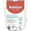 Bolsius Duftkerze im Glas true scents Ø 7,3 x 8 cm fresh cotton