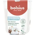 Bolsius Duftkerze im Glas true scents Ø 7,3 x 8 cm fresh cotton  Duftkerze