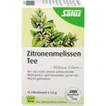 ZITRONENMELISSEN Tee Melissae herba Salus Fbtl. 15 St