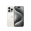 Apple iPhone 15 Pro 256 GB - Titan Weiß (Generalüberholt)