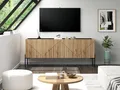 Neo TV Tisch 4 Türen Eiche Nachbildung.