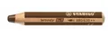 STABILO Multitalentstift woody 3 in 1, rund, braun VE=1
