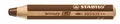 STABILO WOODY AQUARELL-FARBSTIFT BRAUN MULTITALENT-STIFT 3 IN1 NEU