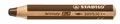 STABILO Multitalentstift woody 3 in 1 rund braun