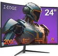 Curved Gaming Monitor 24 Zoll 200Hz 1ms MPRT 16:9 Full HD FreeSync HDMI VESA
