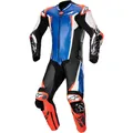 Herren Motorrad Lederkombi EU 52 - Alpinestars Racing Absolute v2 -blau-weiß-rot