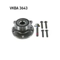 Radlagersatz SKF VKBA 3643 für AUDI SEAT SKODA VW VW (FAW) VW (SVW) SKODA (SVW)