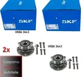 2x SKF Radlager Satz VKBA 3643 Radnabe VW Caddy 3 Touran Passat 3C Golf 5 6 Eos