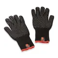 Weber Grillhandschuh - Set Mit Silikon - Griffflächen, Schwarz (L / XL)