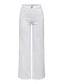 ONLY Female Jeans mit weitem Bein ONLMADISON Hohe Taille Weiter Beinschnitt Jeans