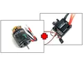 Absima Brushed Thrust 1:10 B-Spec V2 21T Racing Motor und 80A ESC Combo Set ...