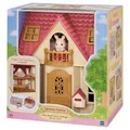 Sylvanian Families 5567 Rotes Dach Gemütliches Cottage Puppenhaus Spielset