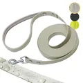 PiuPet® Schleppleine für Hunde 5m I 10m I 20m I Wasserabweisend I Hundeleine I Leine Hund I Hunde Schleppleine I Hundezubehör | Grau