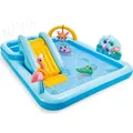 INTEX 57161NP - Playcenter - Jungle Adventure (244x198x71cm) Garten Kinder Planschbecken - Blau