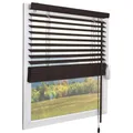 Sol Royal Jalousie SolDecor JH3, Holzjalousie Dunkelbraun