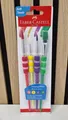 Faber-Castell Pinsel Set Soft Touch 4er Set Synthetik Rund Flach Gr 2 6 10 12 NE