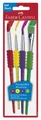 FABER-CASTELL Bunt Pinsel-Set Größe 2, 6, 10, 12, 4-teilig